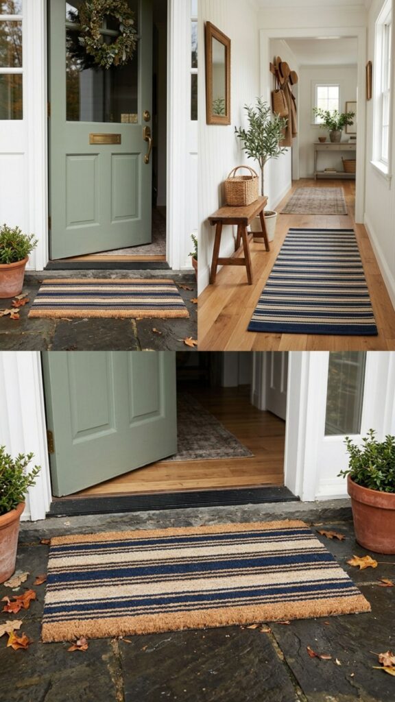 3. Add a Weatherproof Doormat Duo