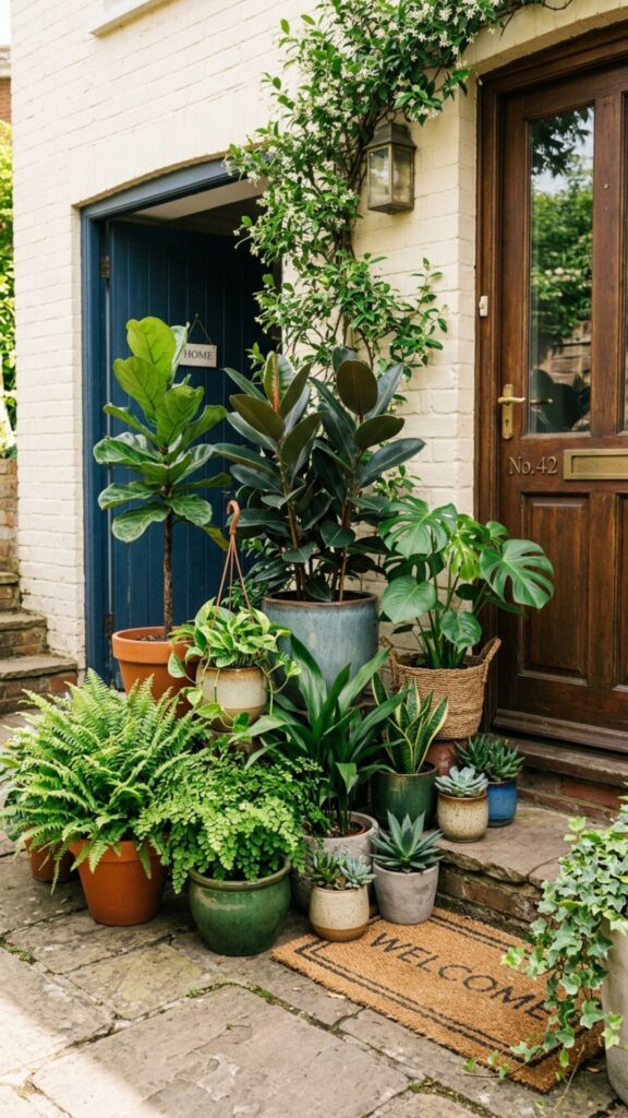 3. Bring in Potted Plants