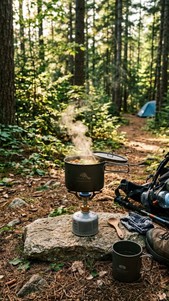 3. Compact Single-Burner Backpacking Stove