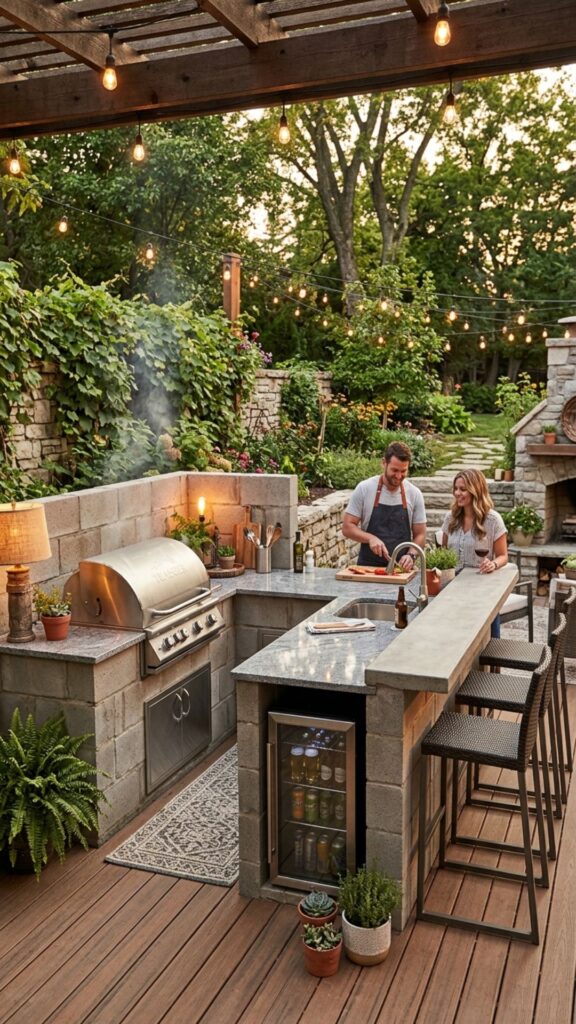 3. Create an L-Shaped Corner Kitchen