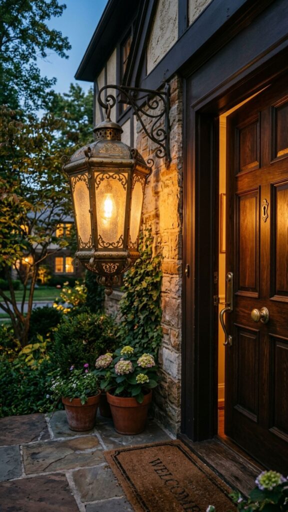 3. Hang a Statement Lantern