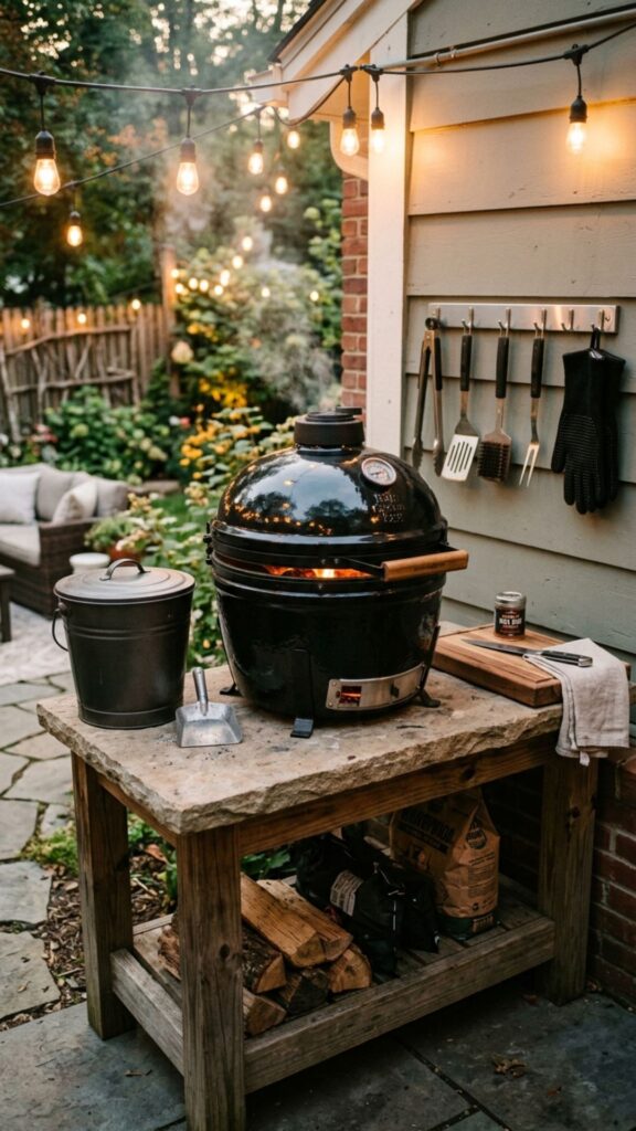 3. Install a Charcoal Zone for Smoky Flavor