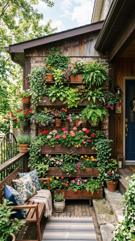 3. Layer in a Vertical Garden