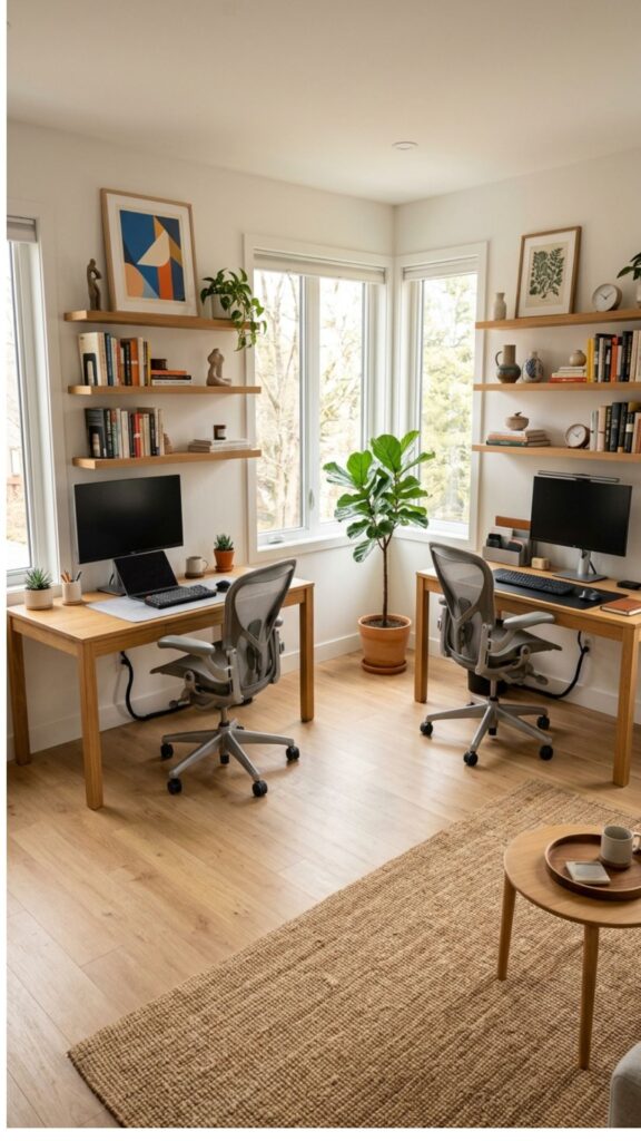 3. Place Desks on Opposite Walls