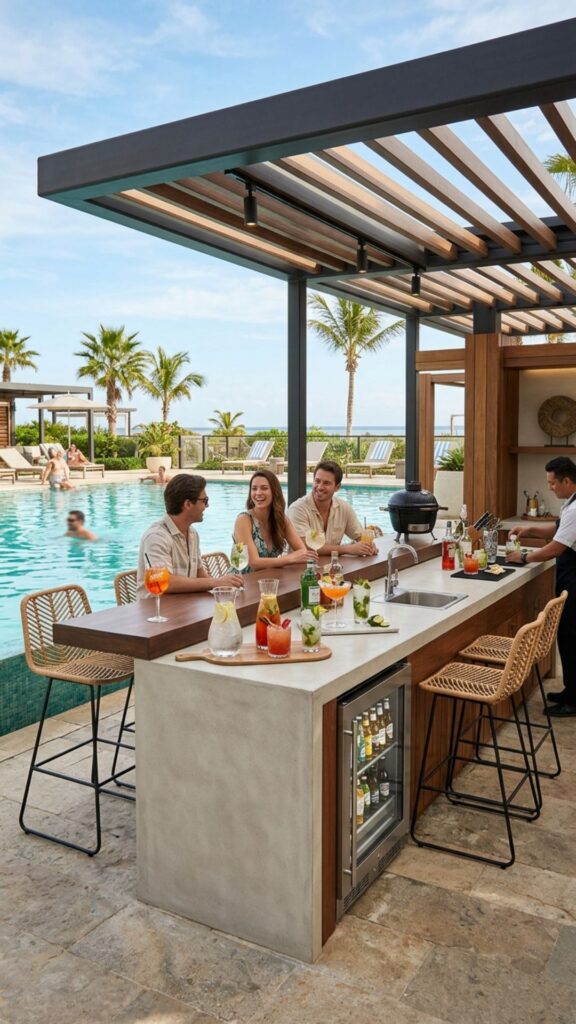 3. Poolside Kitchen and Bar Combo