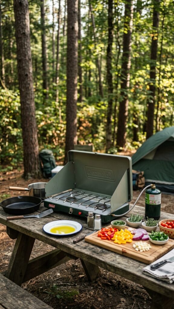 3. Portable Two-Burner Camp Stove — The Everyday Workhorse