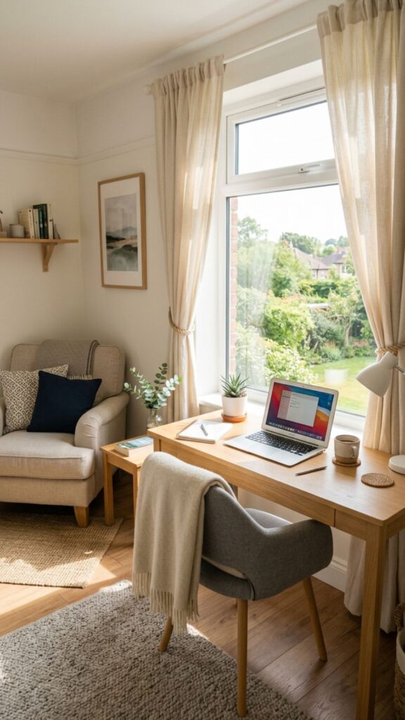 3. Position the Desk Near a Window