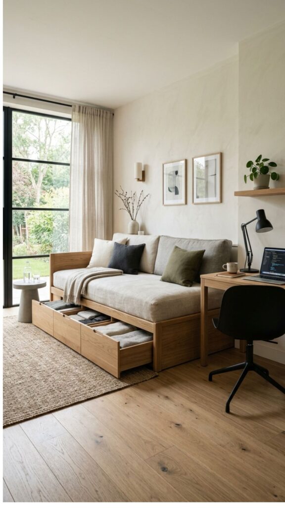 3. Replace a Traditional Bed With a Daybed