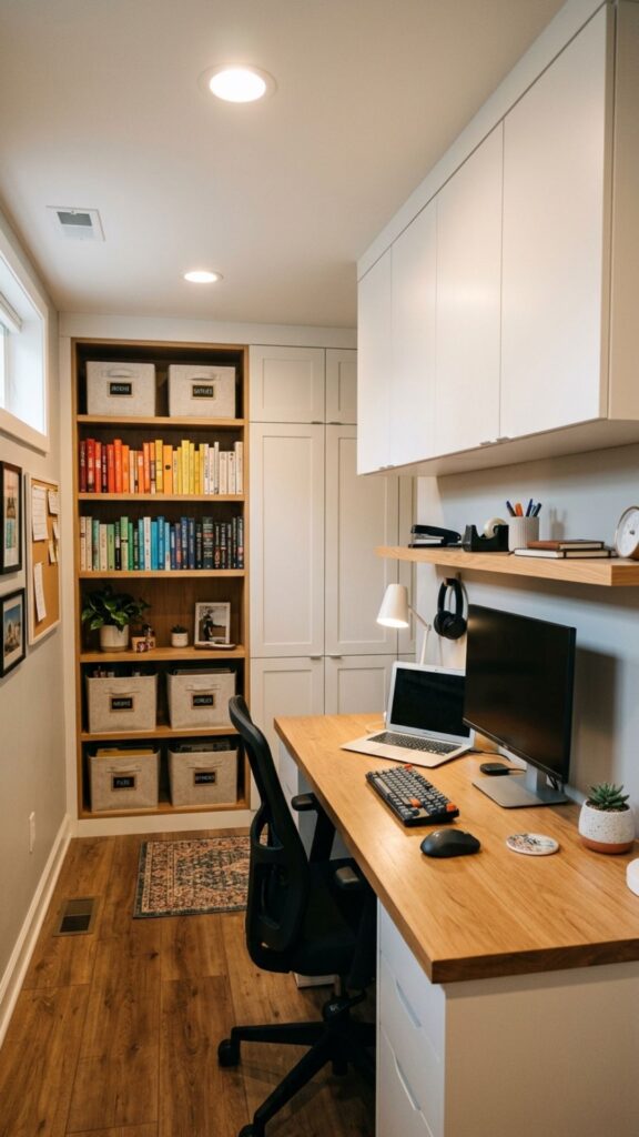 3. Use Built-In Storage for Better Organization