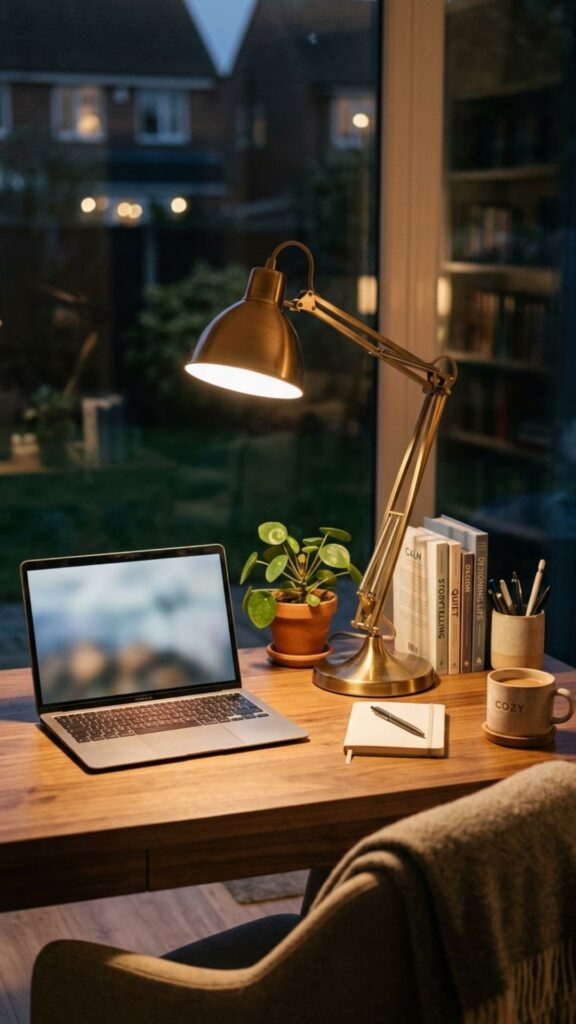 3. Use Warm Task Lighting