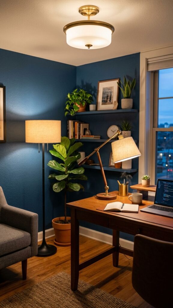 3. Use a Console Table as a Desk