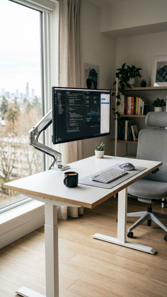 3. Use a Monitor Arm for Better Flexibility