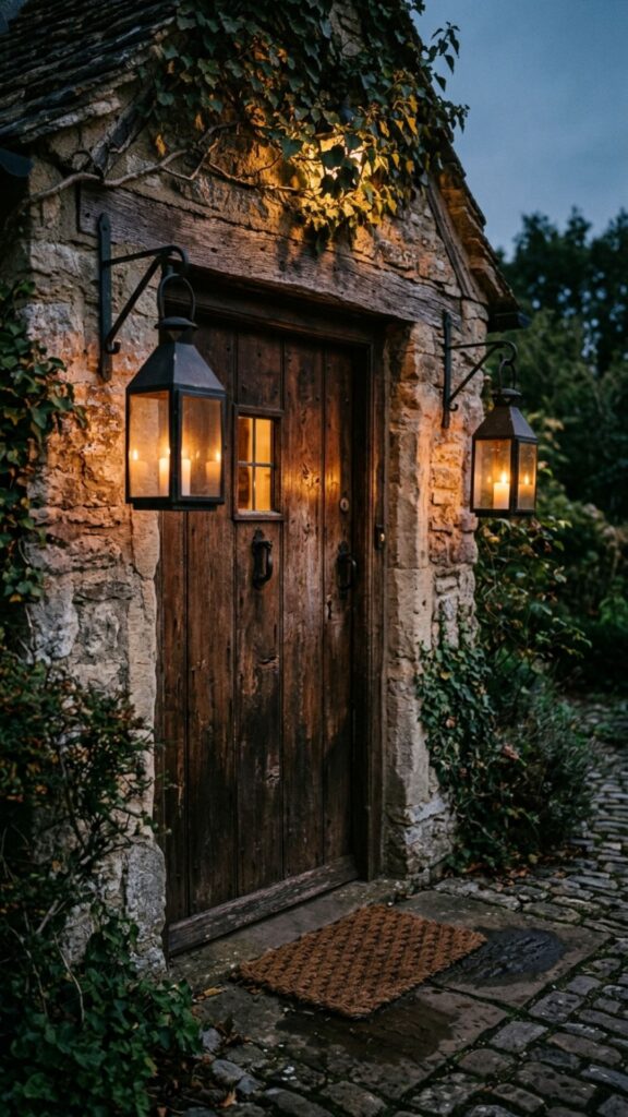 3. Vintage Lantern Lighting