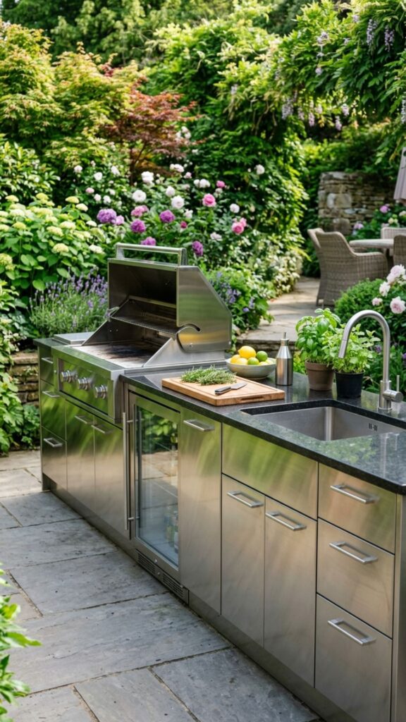 3. Weatherproof Stainless Steel Cabinets — Rust-Free | Sealed | Low-Maintenance