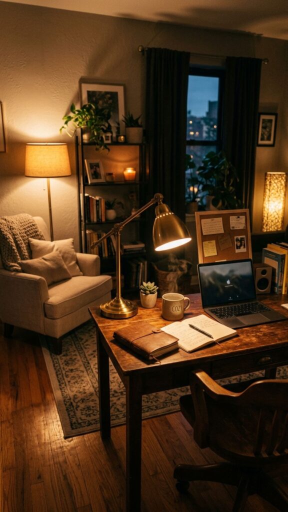 4. Add Warm Lighting Instead of Harsh White Light