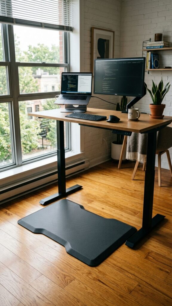 4. Add an Anti-Fatigue Mat