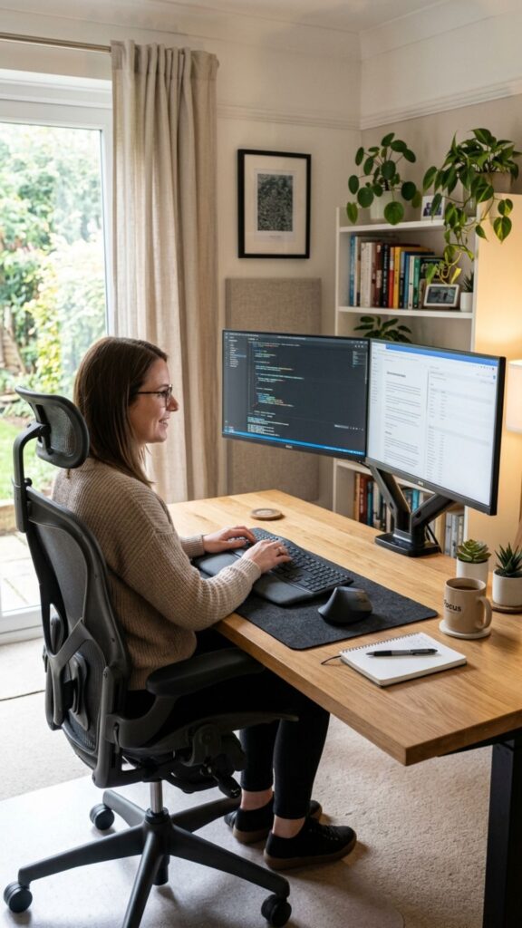 4. Build an Ergonomic Dual Monitor Setup