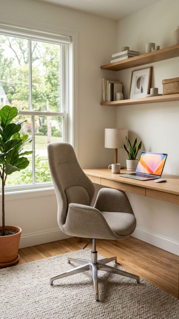 4. Choose One Comfortable Statement Chair