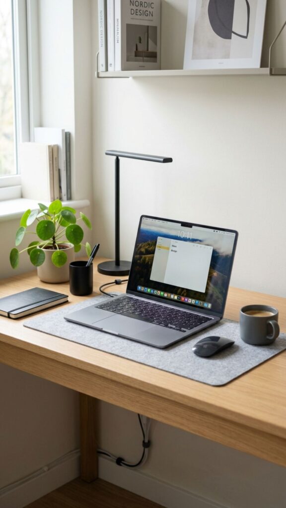 4. Choose a Minimal Desk Setup