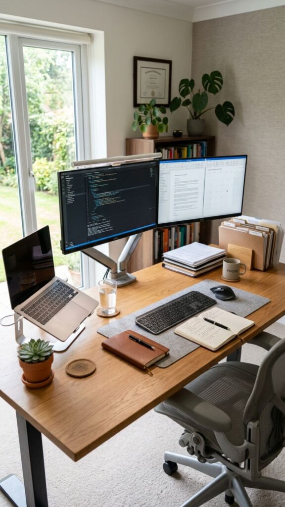 4. Choose a Spacious Professional Desk