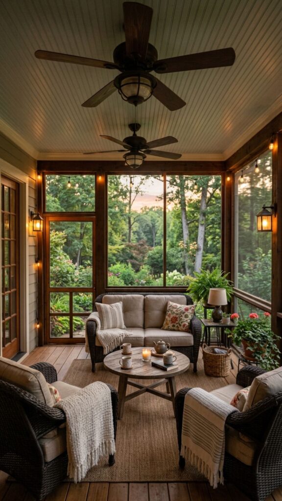 4. Create a Screened-In Porch