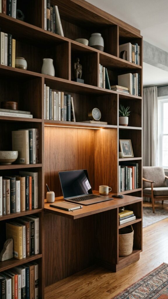 4. Create a Workspace Inside a Bookcase