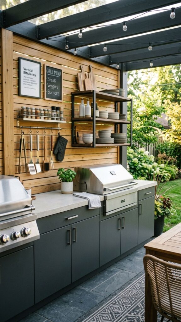 4. Go Vertical With Wall-Mounted Storage