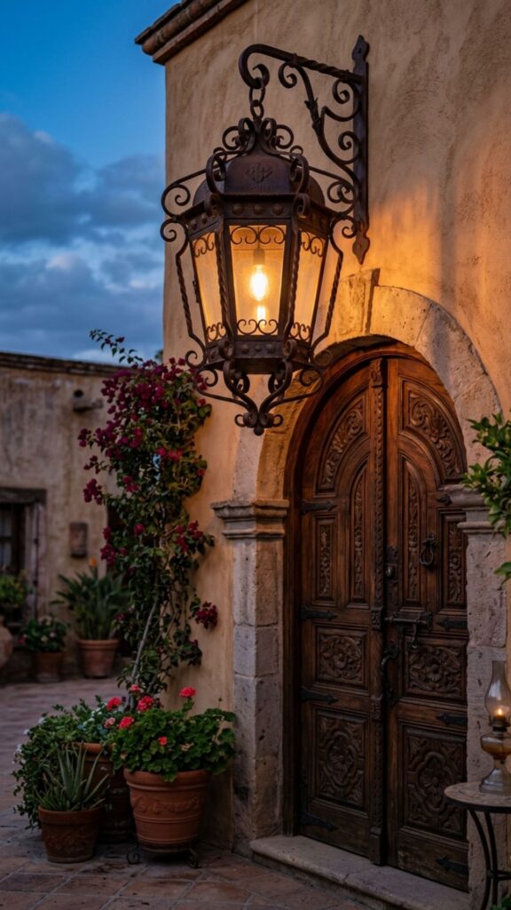 4. Hang a Statement Lantern