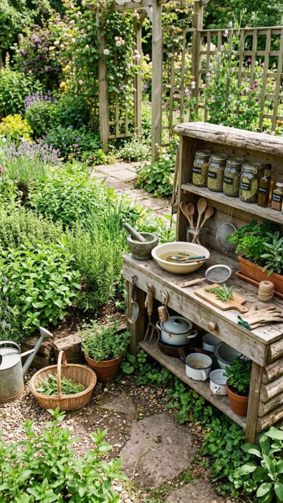 4. Herb Garden Pantry