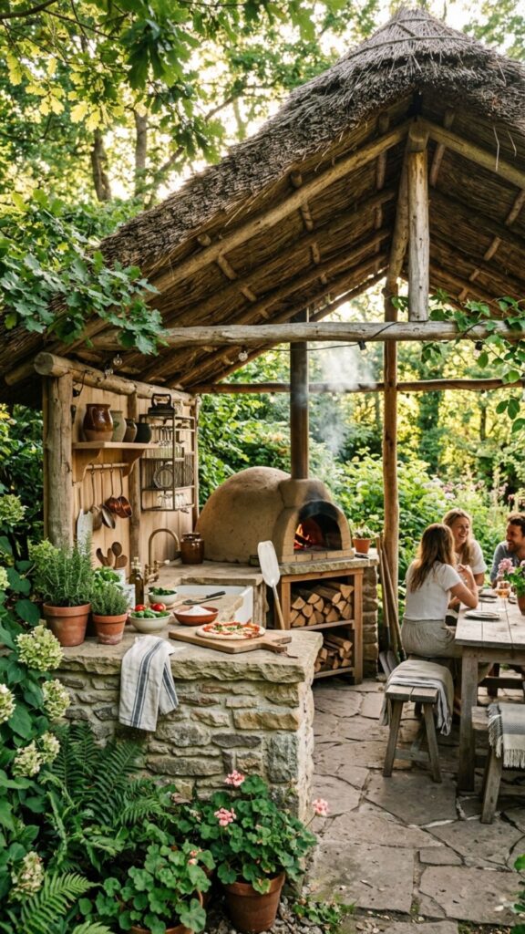 4. Incorporate Natural Thatched Roofing