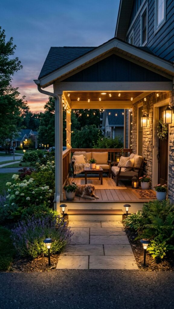 4. Install Smart Lighting for Warm Evenings
