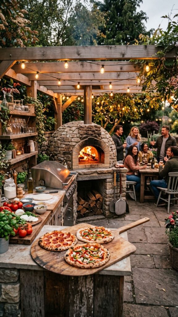4. Install a Pizza Oven for Weekend Fun