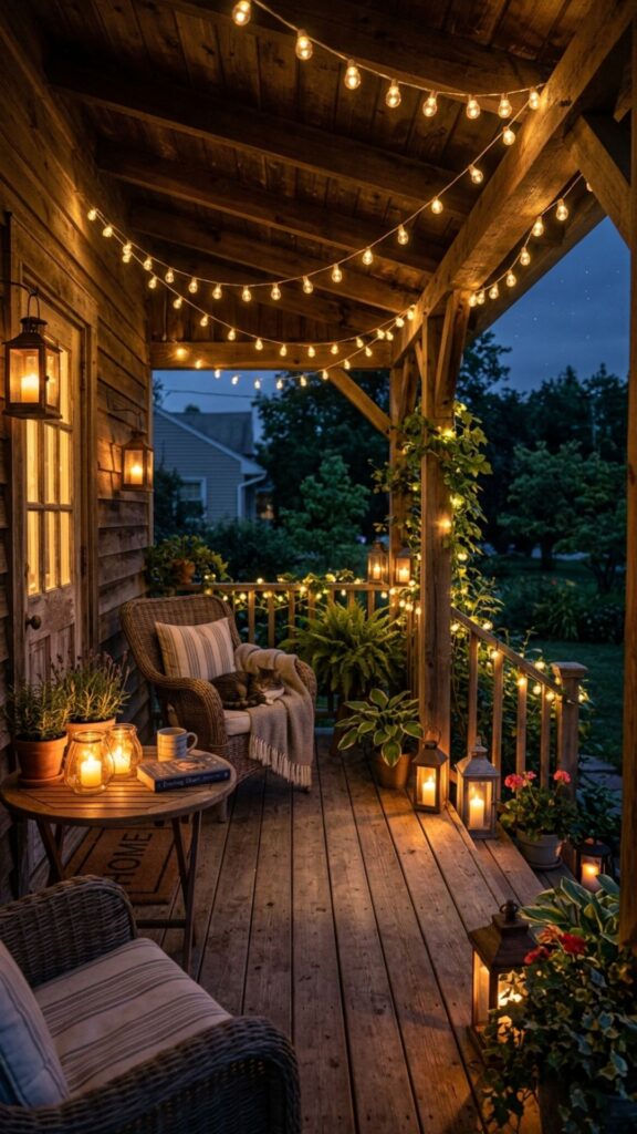 4. String Up Warm Ambient Lighting