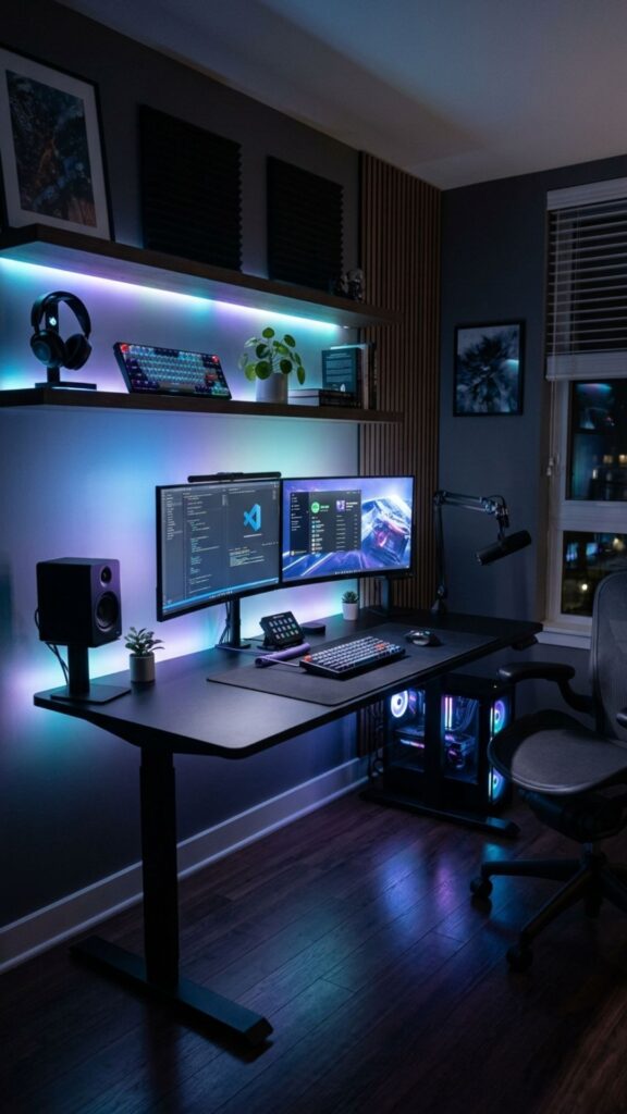 5. Add Adjustable RGB Lighting