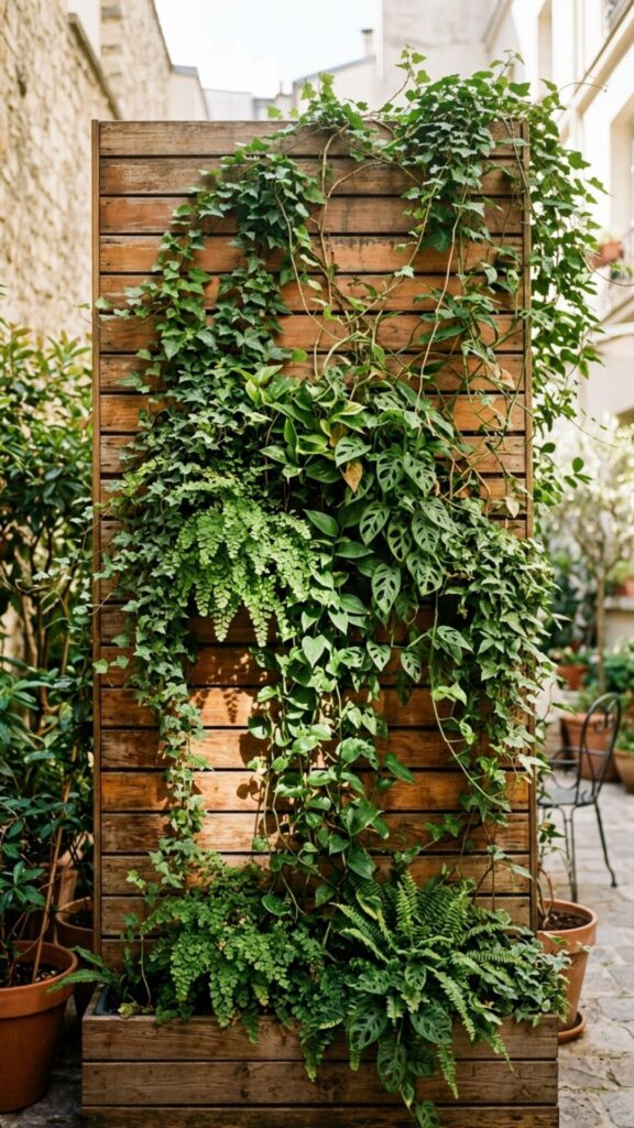5. Add Vertical Garden Panels