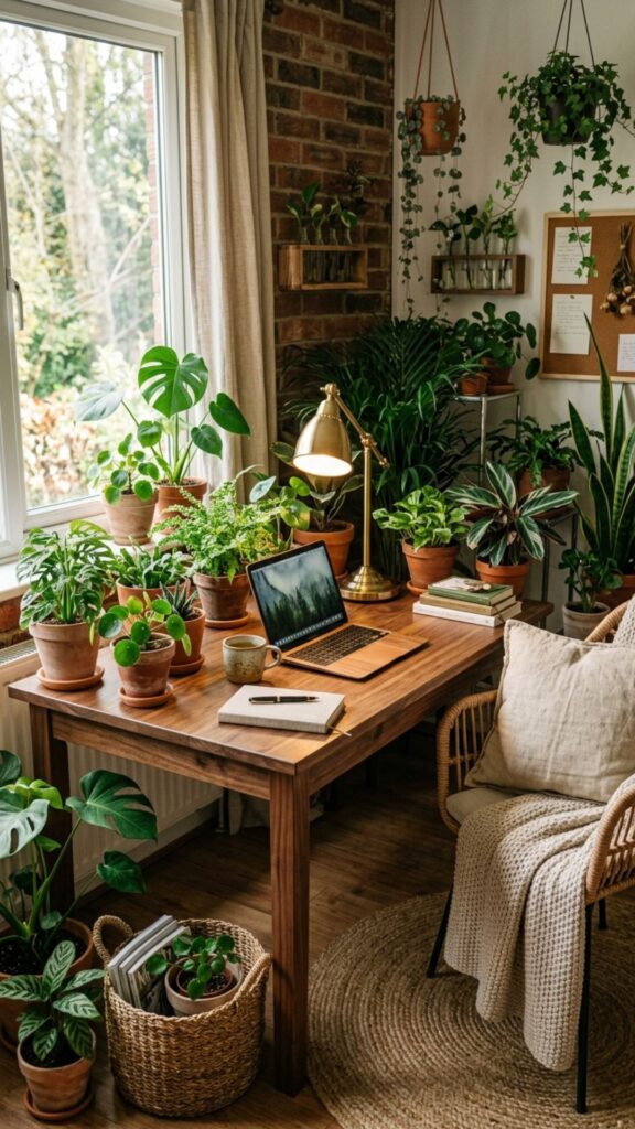 5. Bring Nature Indoors with Green Plants