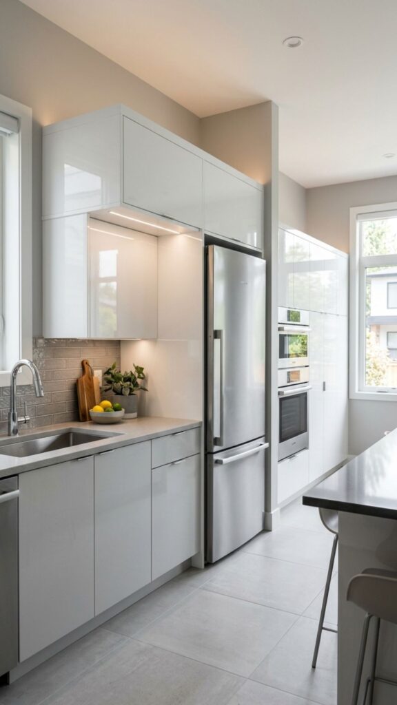 5. Cabinet Bridge Above the Refrigerator