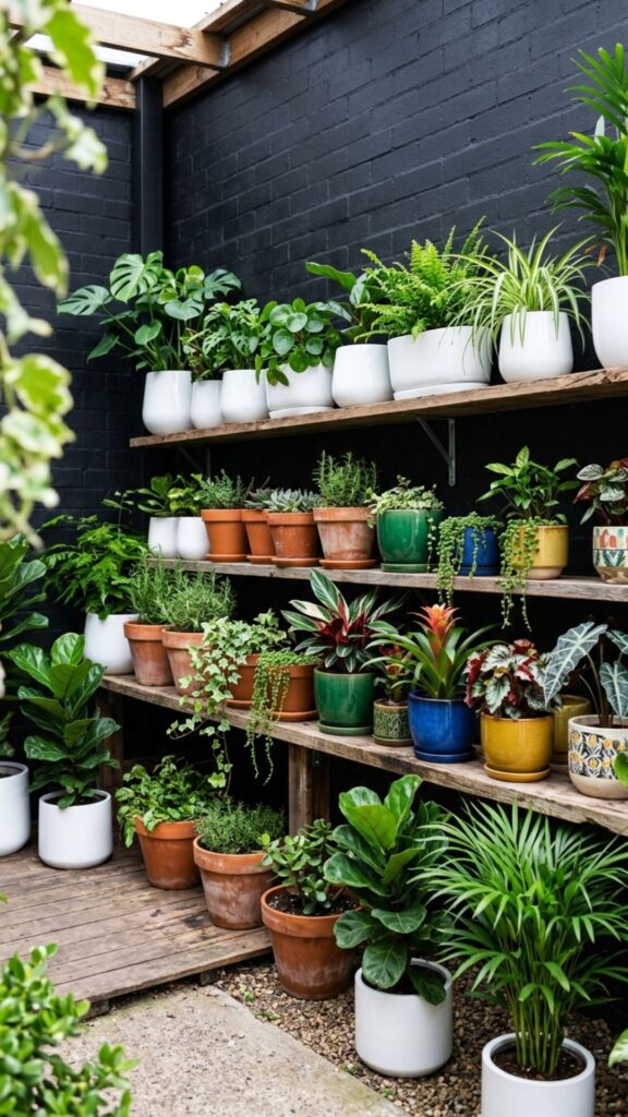 5. Choose Bright, Bold Planters
