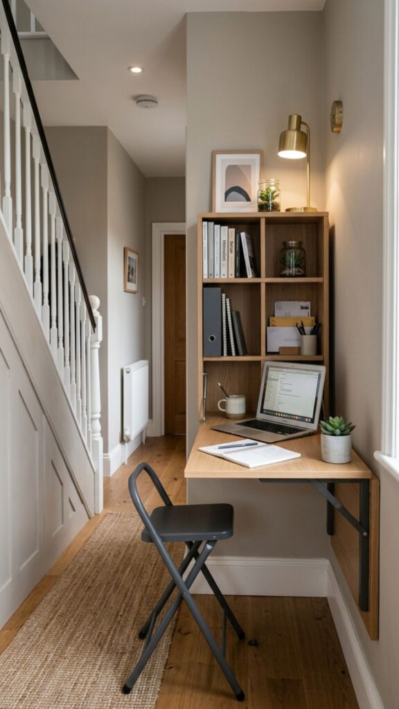 5. Choose a Fold-Down Wall Desk