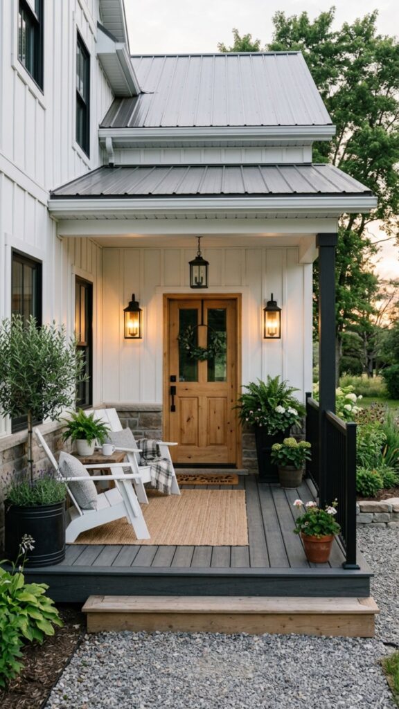 5. Create a Farmhouse Look with Board-and-Batten