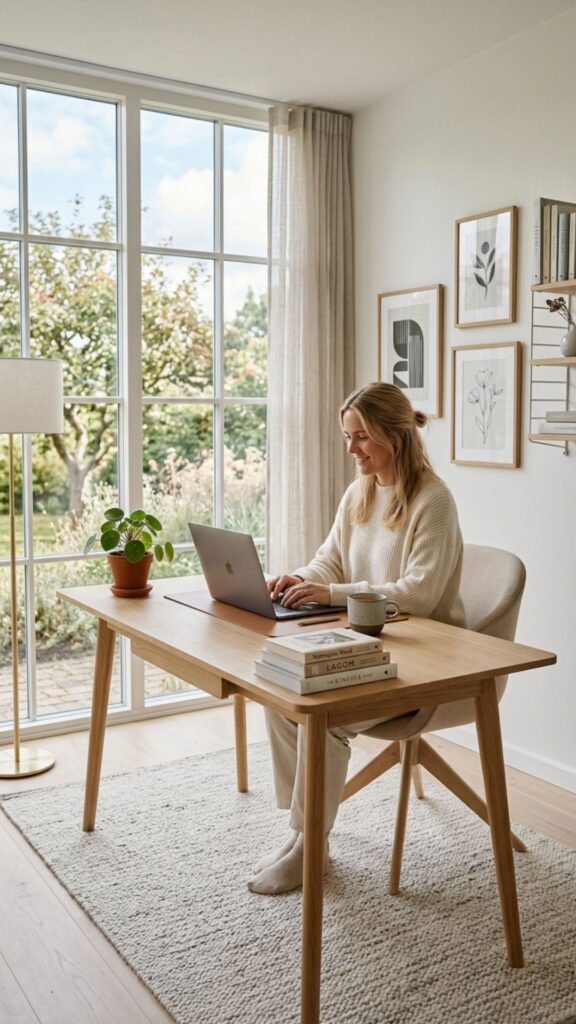 5. Create a Scandinavian-Inspired Office Design