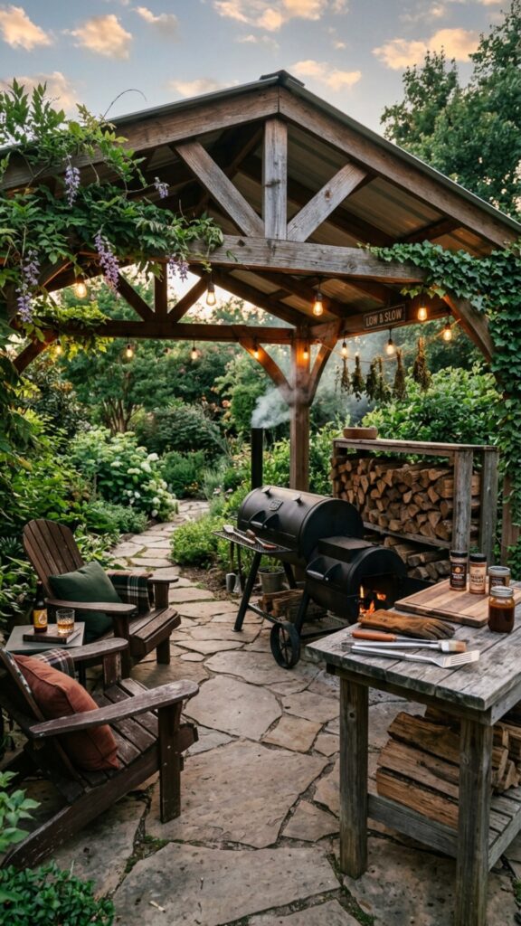 5. Create a Smoker Corner for Low-and-Slow Cooks