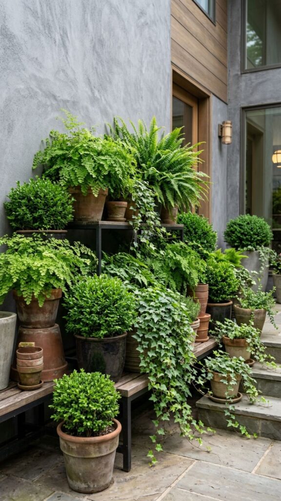 5. Fill the Space with Green Plants