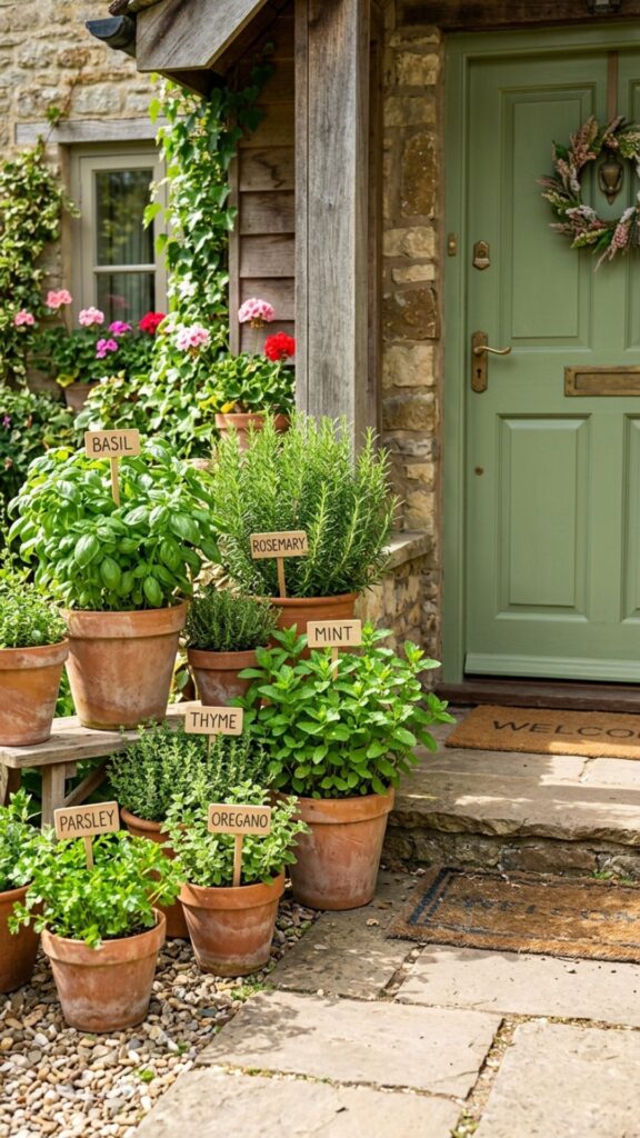 5. Grow a Container Herb Garden