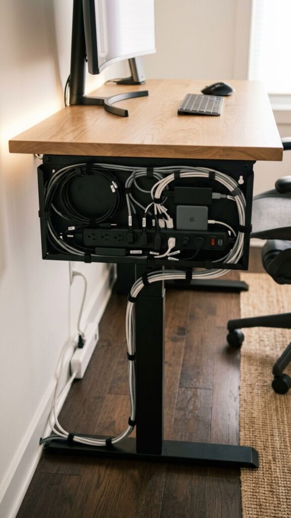 5. Install a Cable Management Tray