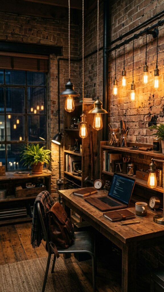 5. Introduce Edison Bulb Lighting