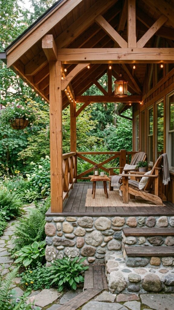 5. Lay a Natural Stone Foundation