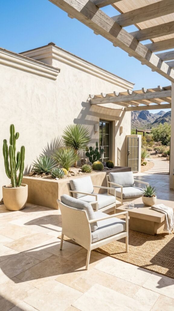5. Pick a Light-Colored Palette to Reflect Heat