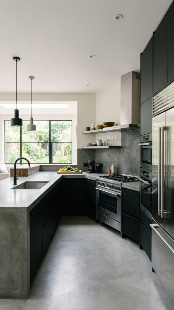 5. Sleek Modern Concrete Design