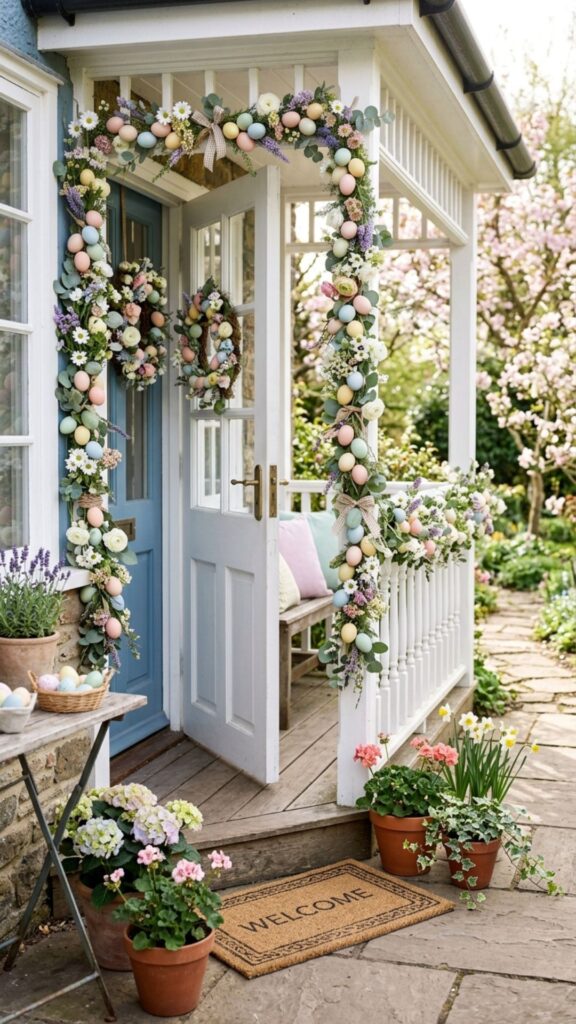5. String Up Egg or Floral Garland